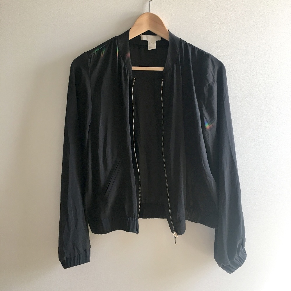 Lightweight Slinky Bomber Jacket